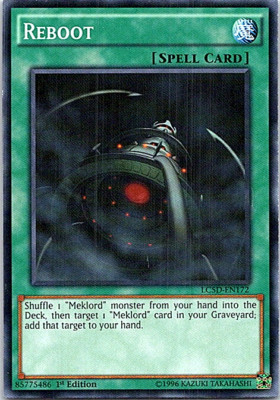 Reboot LC5D-EN172 Yu-Gi-Oh! Light Play 1st Edition-image