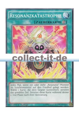 Yugioh LC5D-EN079 Resonant Disaster - 1st edition-image
