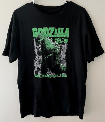 Spencer’s Unisex Godzilla Graphic Print T-Shirt SZ - M-image