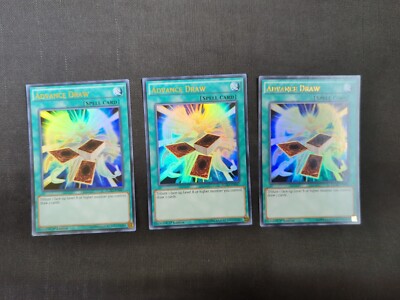 * 3x - Advance Draw - Ultra Rare - LC5D-EN047 - 1st Ed - LP-image