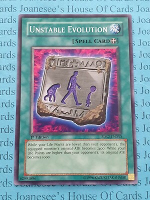 Unstable Evolution 5DS2-EN030 Yu-Gi-Oh Card 1st Edition New-image