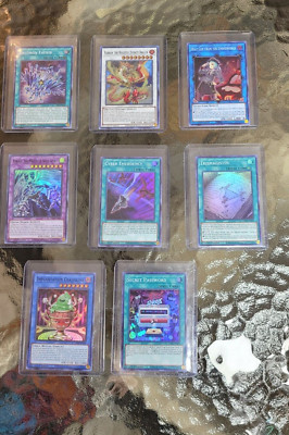 Yu-Gi-Oh! Cards Game Prism Card Set of 8 - Anime Animation Lot GEIM-EN0-image