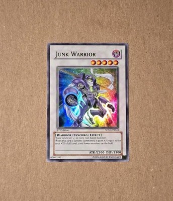 YuGiOh Junk Warrior 5DS1-EN041 1st Edition Ultra Rare LP-image