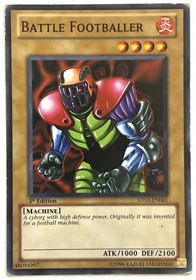 YuGiOh! - Battle Footballer - 5DS3-EN001 - 1st Edition - Common-image