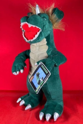 Toy Vault Godzilla Origins Gabara Plush 15” New Sealed! Gozilla with Hair-image