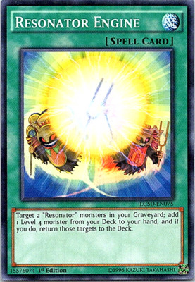 Resonator Engine LC5D-EN075 Yu-Gi-Oh! Light Play 1st Edition-image