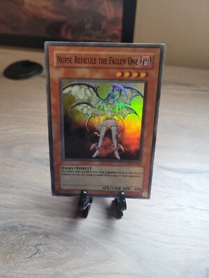 Yu-Gi-Oh Card - GX05-EN001 - NURSE REFICULE THE FALLEN ONE (super rare holo)-image