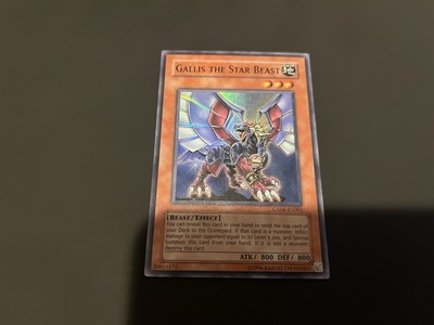 Yugioh Gallis The Star Beast GX06-EN001 Super Rare MP-image