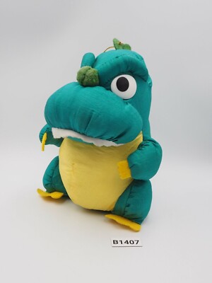 Godzilla B1407A Color Green Taffeta Banpresto 1992 Plush 6