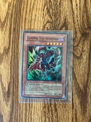 Yu-Gi-Oh! TCG Elemental Hero Necroshade GX Duel Academy GBA Promo GX1-EN001...-image