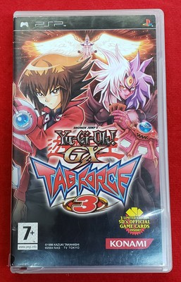 Yu-Gi-Oh GX Tag Force 3 (Sony PSP, 2009) - No Booklet - No Game Cards - PAL Read-image