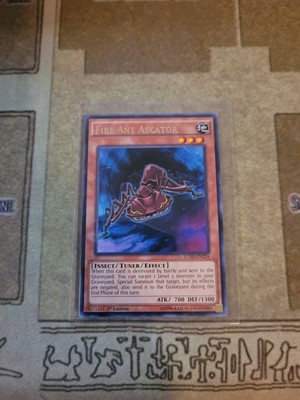 YUGIOH FIRE ANT ASCATOR LC5D-EN224 RARE 1ST ED NM-image