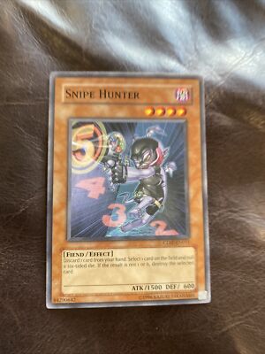 YuGiOh GX TCG Cyberdark Impact Common Snipe Hunter CDIP-EN015-image