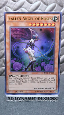 | Yugioh Fallen Angel of Roses LC5D-EN094 1st Edition Ultra Rare NM 🔥 |-image