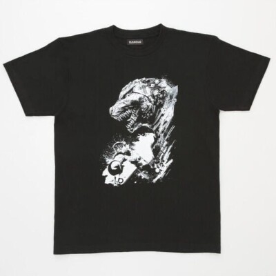 Godzilla Minus One-T-shirt- Cotton 100%- Black Ⓐ Size: M (JP) GODZILLA STORE-image