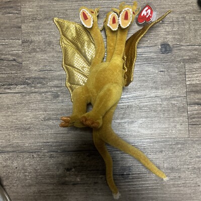 RARE TY Classic 2001 Beanie Baby PLUSH KING GHIDORAH w/Tags-image