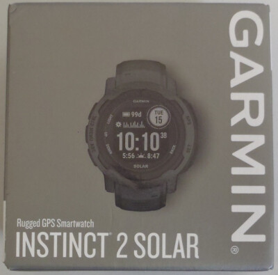 Garmin Instinct 2 Solar 45 mm Smartwatch Fiber-reinforced Polymer, Graphite-image