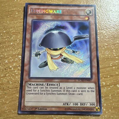 🔥 YUGIOH Tuningware LC5D-EN007 SECRET RARE NEAR MINT 1ST EDITION-image
