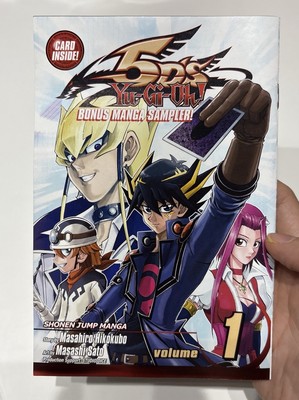 Yu-Gi-Oh 5D's Vol 1 Manga, 2011,  Masahiro Hikokubo, With Card Shonen-image