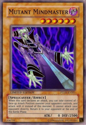 Mutant Mindmaster - PTDN-ENSE1 - Super Rare - Limited Edition LP YuGiOh!  Booste-image