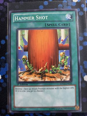 Yu-Gi-Oh! TCG Hammer Shot Starter Deck: Duelist Tollbox 5DS3-EN026 1st Ed-image