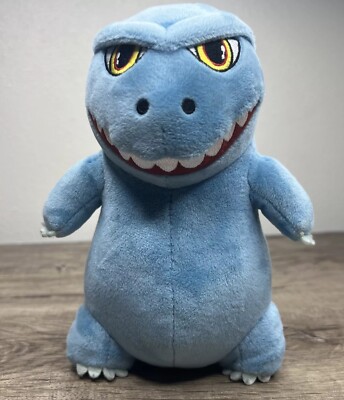 Kidrobot Phunny  Godzilla Blue Plush Stuffed Animal Figure Toy 7.5
