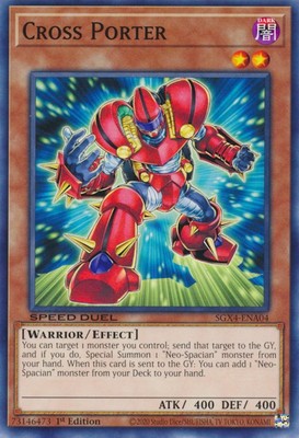 Speed Duel GX: Midterm Destruction #SGX4-ENA04 Cross Porter-image