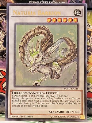 Naturia Barkion LC5D-EN245 1st Ed Ultra Rare Nm-M-image