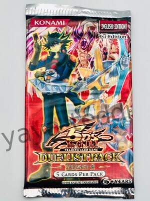 YuGiOh 5D's Duelist Pack - YUSEI 2 - Booster Pack (5 cards) 1st Edition English-image