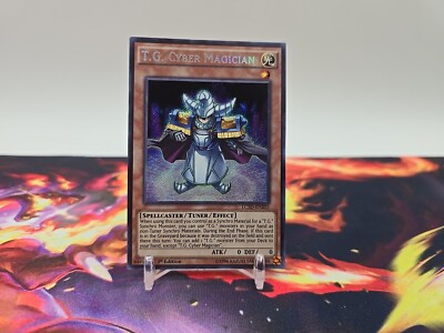 T.G. Cyber Magician - SECRET RARE - LC5D-EN205 NM/M 1st Edition-image