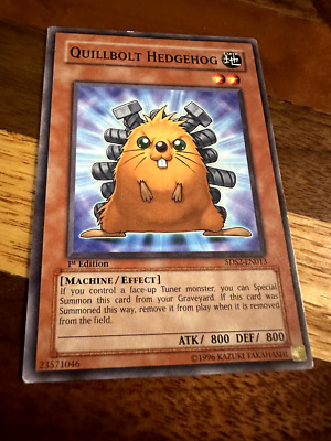Quillbolt Hedgehog 5DS2-EN013 1st Edition Common PL + BONUS-image