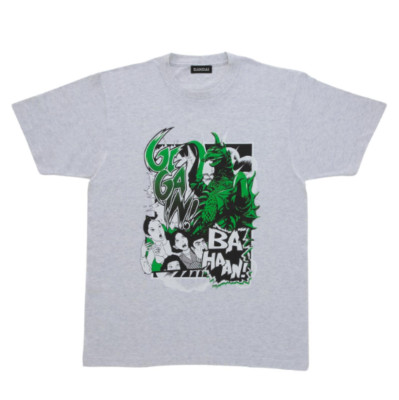 Gigan T-shirt Grey TOHO Godzilla Store Collection Japan Character Monster Kaiju-image
