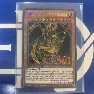 Hamon, Lord of Striking Thunder SGX3-ENG02 Speed Duel GX: Duelists of Shadows...-image