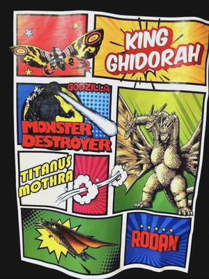 Godzilla King Ghidora Mothradon Rodin T -Shirt-image