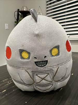 Squishmallow Mechagodzilla Godzilla Silver Plush Toy Kellytoy-image