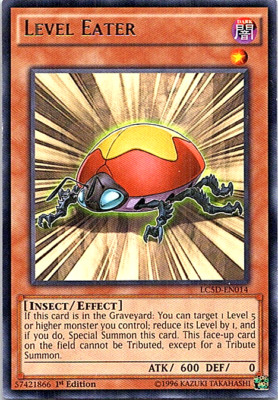 Level Eater LC5D-EN014 Yu-Gi-Oh! Light Play 1st Edition-image