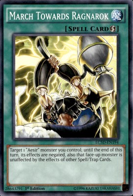 Yu-Gi-Oh! March Towards Ragnarok LC5D-EN194 Common 1st Edition NM-image