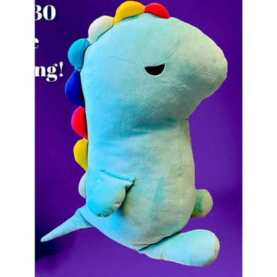 22” T- Rex Plush Stuffed Animal Super soft doll Cartoon Style Godzilla Kidcore-image