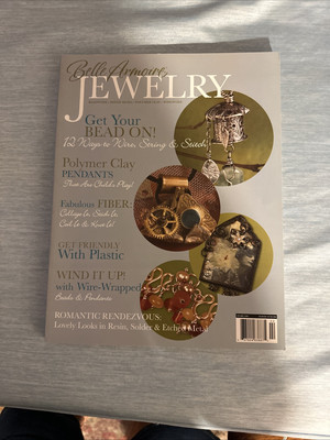 2007 Belle Armoire Jewelry Magazine Volume 2 Metal Polymer Clay Beads Fiber-image