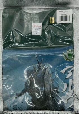 Godzilla -1.0 Matsumoto Sanga FC limited T-shirt L size NEW TOHO-image