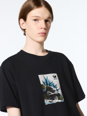 UNIQLO Godzilla 70th Graphic T-Shirt Men XS-4XS Japan Anime Tee Limited Edition-image