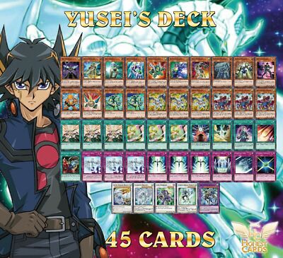 YuGiOh 5D's! Complete Yusei Fudo Deck! Stardust Dragon + Majestic Star D + Bonus-image