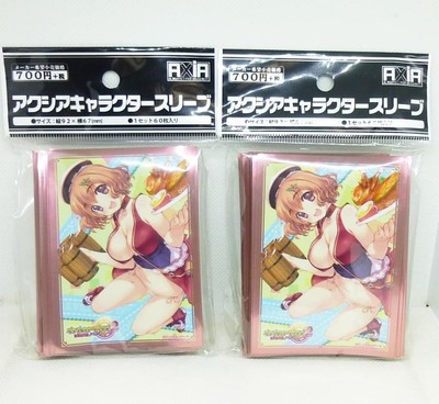 Dungeon Travelers 2 Eunie Card Sleeves 60pcs 67x92mm Durable Unused Deck Protect-image