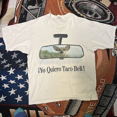 Vintage 1998 Taco Bell Graphic Shirt-image