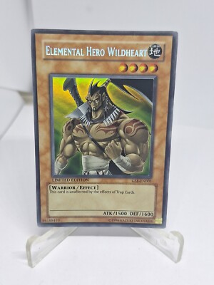 Yu-Gi-Oh! Elemental Hero Wildheart Limited Edition GSE-EN001 LP-image
