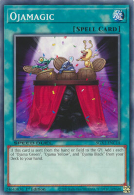 Ojamagic - SGX1-ENC14 - Common - 1st Edition NM YuGiOh!  Speed Duel GX: Duel Aca-image