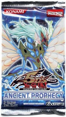 YUGIOH 5D's ANCENT PROPHECY Unlimited ENGLISH SEALED BOOSTER PACK 2009-image