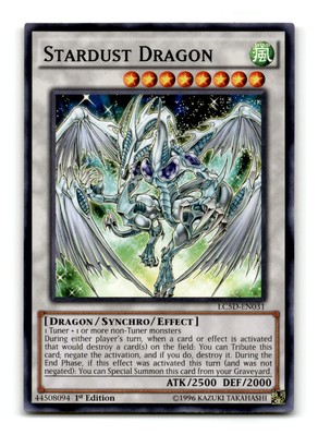Stardust Dragon - LC5D-EN031 1st Edition - YuGiOh-LP-image