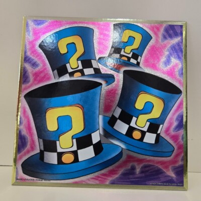 Yu-Gi-Oh! magical top hat Shikishi card picture Ichiban Kuji toy Limited Japan-image