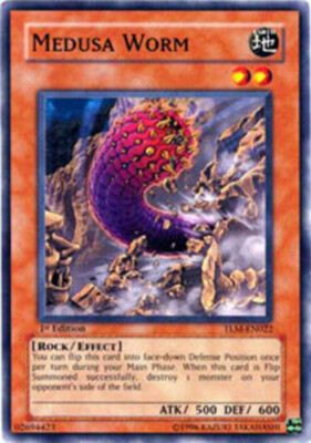 Medusa Worm - TLM-EN022 - Common - Unlimited Edition NM YuGiOh!  Booster Set Car-image